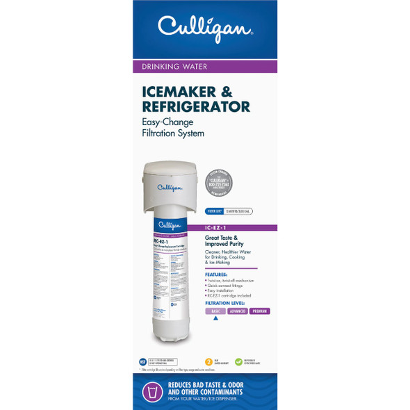 Culligan Easy Change Level 1 Ice Maker And Refrigerator Dispenser Filter IC-EZ-1 441651
