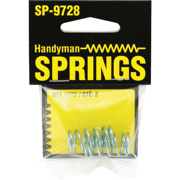 Prime-Line Handyman 0.054 Ga 9/16 In. x 1 In. Compression Spring (2-Pack)