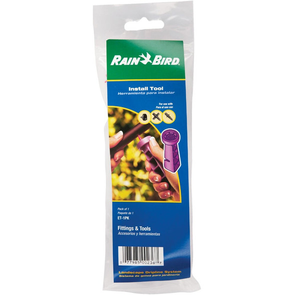 Rain Bird 1-2 or 3-4 In. Tubing Emitter Hole Punch ET-1PK25S2 729222