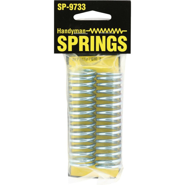 Prime-Line Handyman 0.120 Ga 1 In. x 3-1-2 In. Compression Spring (2-Pack) SP 9733 749499