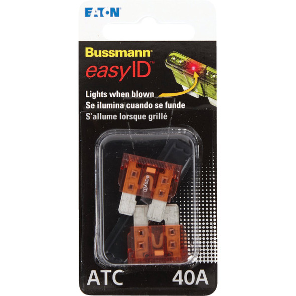 Bussmann 40A 32V ATC Blade easyID Automotive Fuse (2-Pack)