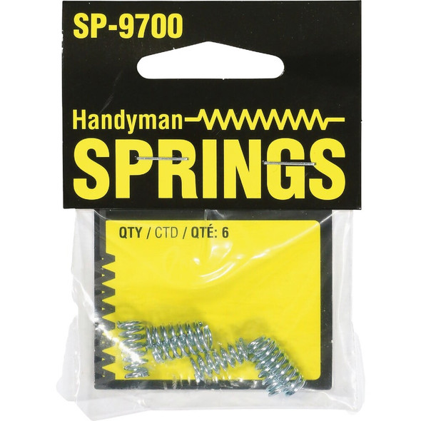 Prime-Line Handyman 0.035 Ga 1-4 In. x 1-2 In. Compression Spring (6-Pack) SP 9700 749122
