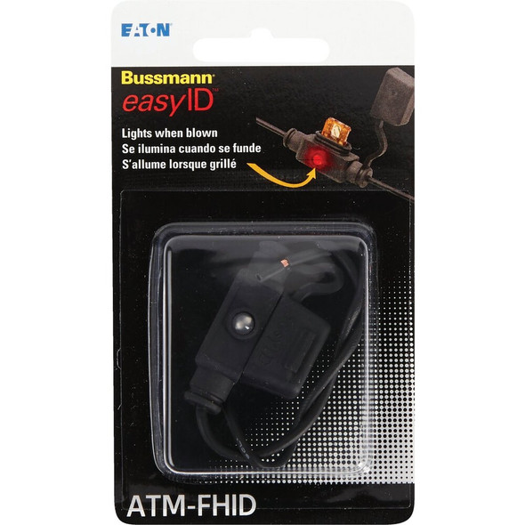 Bussmann 20-Amp #16 Easy ID Illuminating ATM Blade Fuse Holder BP-ATM-FHID 583737
