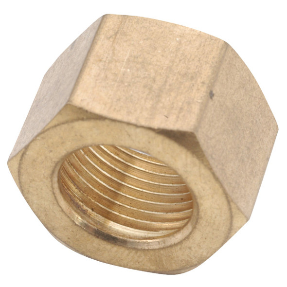 Anderson Metals 5/16 In. Brass Compression Nut (3-Pack) 30061-05 Pack of 10