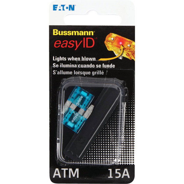 Bussmann 15A 32V ATM Blade Automotive Fuse (2-Pack)