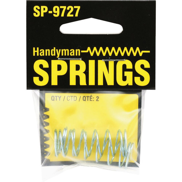 Prime-Line Handyman 0.041 Ga 5-8 In. x 1-1-2 In. Compression Spring (2-Pack) SP 9727 743583