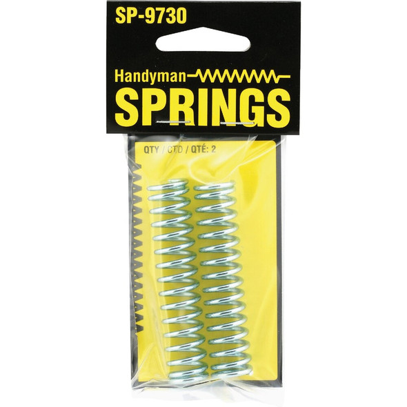 Prime-Line Handyman 0.080 Ga 5-8 In. x 3 In. Compression Spring (2-Pack) SP 9730 743609