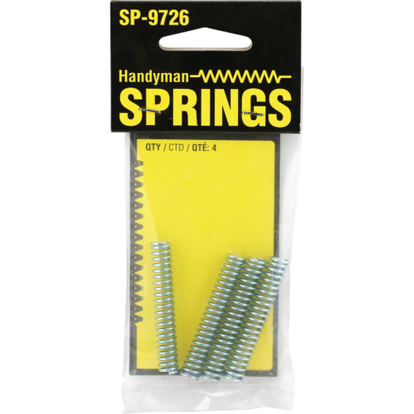 Prime-Line Handyman 0.047 Ga 5/16 In. x 2 In. Compression Spring (4-Pack)