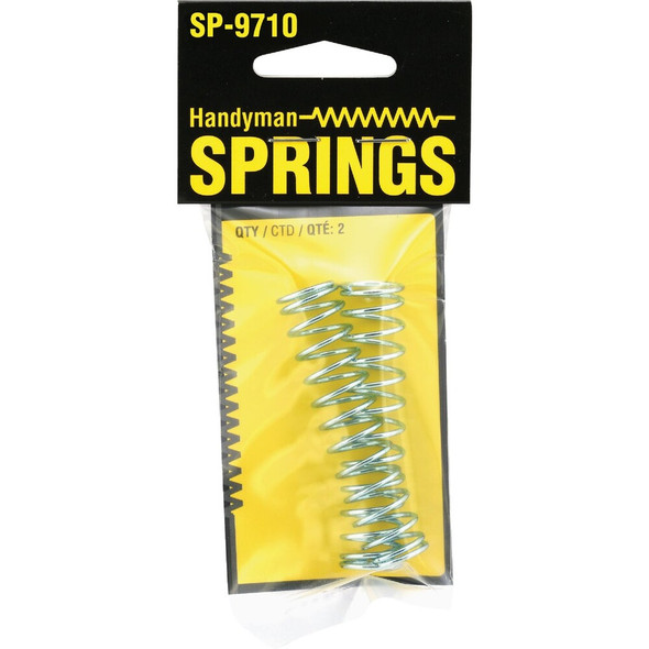 Prime-Line Handyman 0.072 Ga 1-2 In. x 2-3-4 In. Compression Spring (2-Pack) SP 9710 743930
