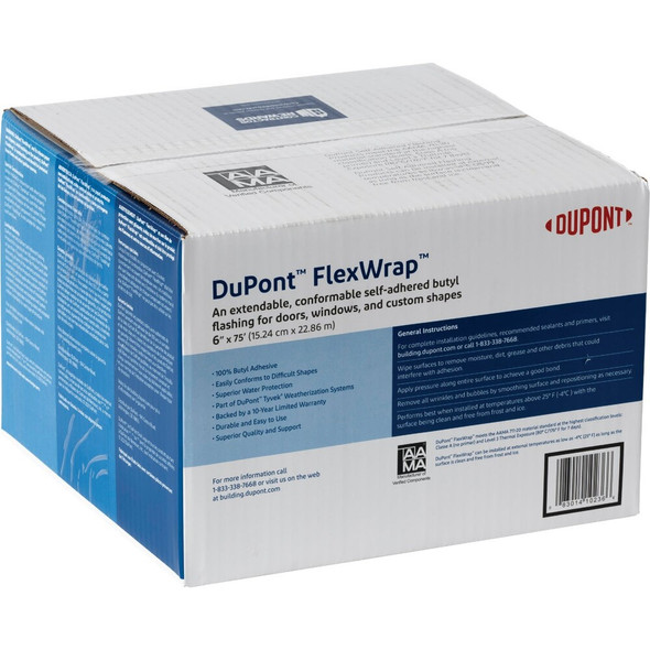 Dupont Flexwrap 6 In. x 75 Ft. Tape D15574056 107670