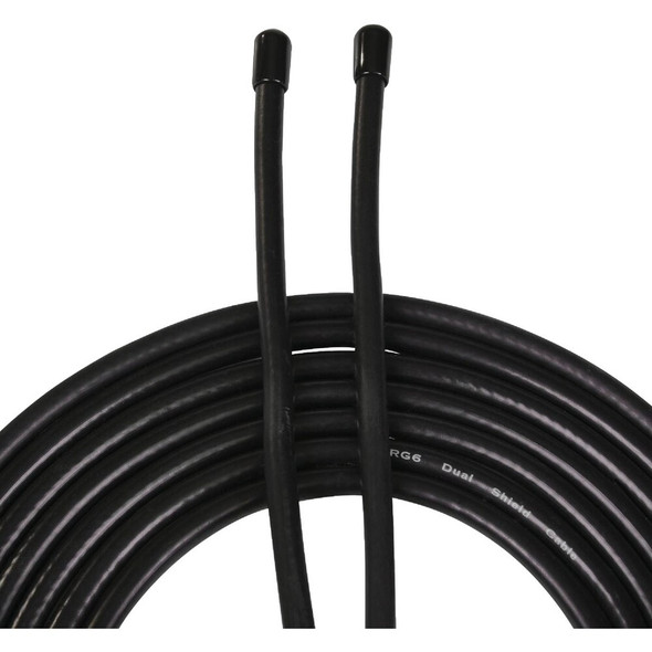 RCA 100 Ft. Black RG6 Coaxial Cable VH6100R 542113