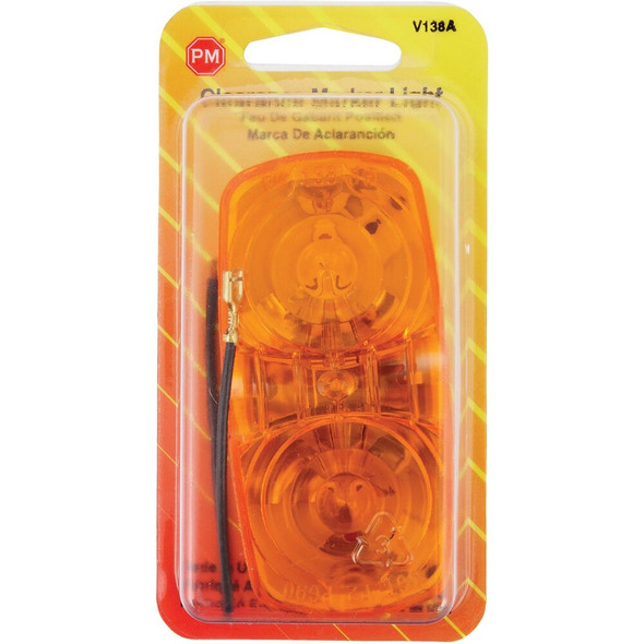 Peterson Low-Profile 12 V. Amber Clearance Light V138A 575256