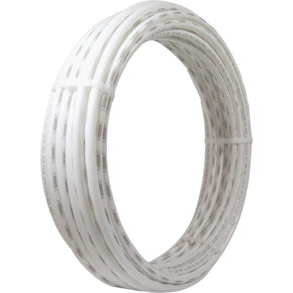 SharkBite 1/2 In. x 100 Ft. White PEX Pipe Type B Coil U860W100