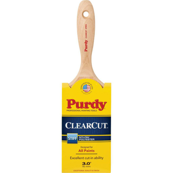 Purdy Clearcut Sprig 3 In. Flat Wall Stiff Paint Brush 144380130