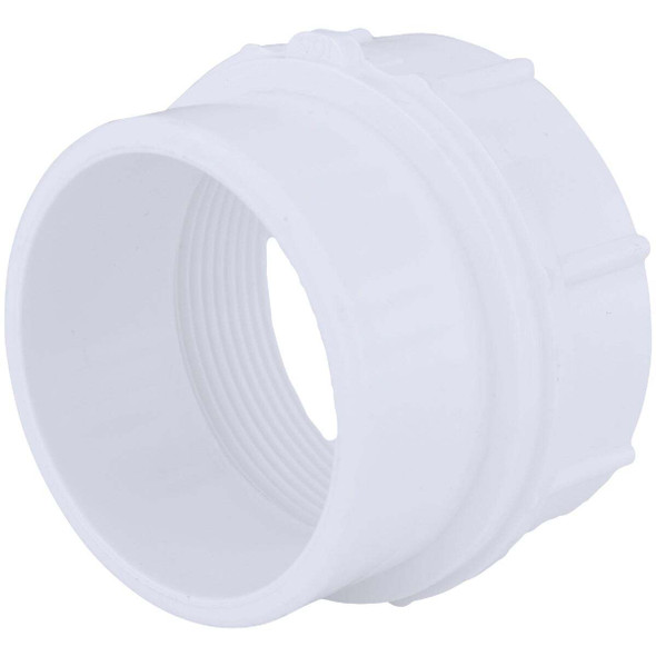 Charlotte Pipe 2 In. SPG x 2 In. FIP Schedule 40 DWV PVC Cleanout