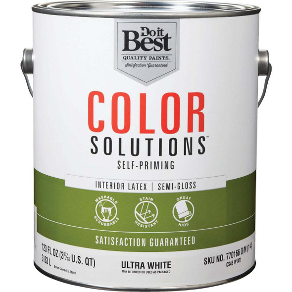 Color Solutions Int S/G Ultra Wht Paint CS48W0801-16