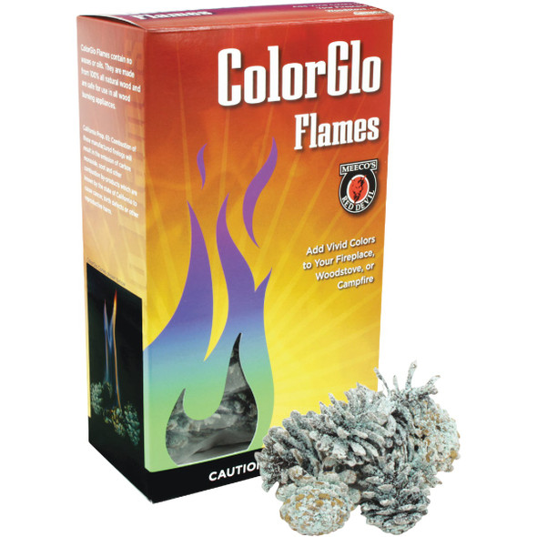 Meeco's Red Devil ColorGlo 1 Lb. Color Flame Cones 88110