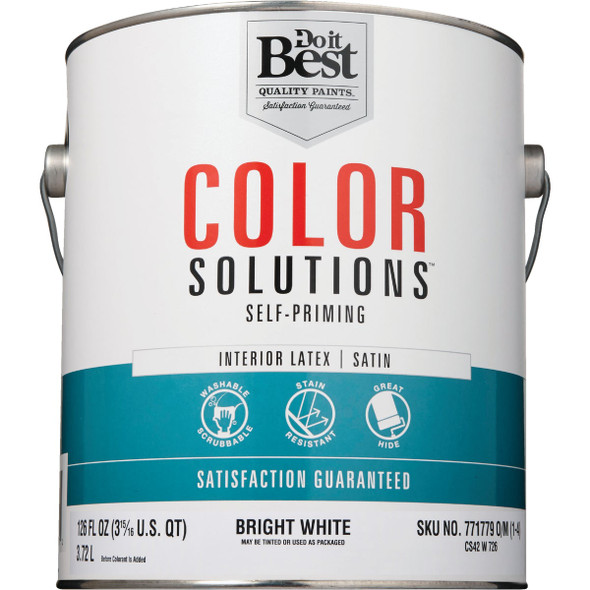 Color Solutions Int Sat Bright Wht Paint CS42W0726-16 771779