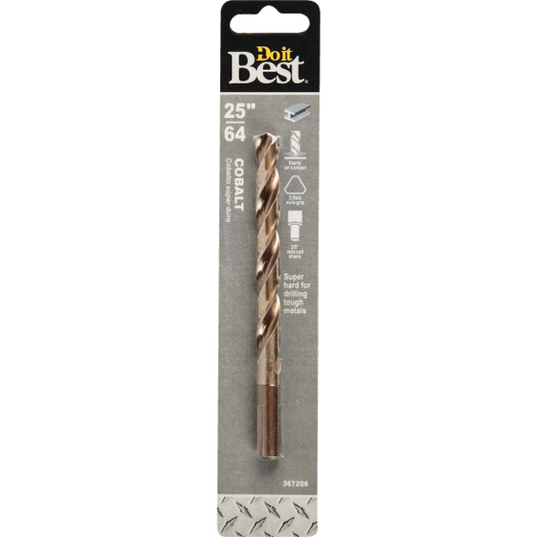 Do it Best 25/64 In. Cobalt Drill Bit 250891DB
