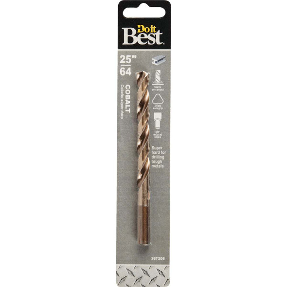 Do it Best 25/64 In. Cobalt Drill Bit 250891DB