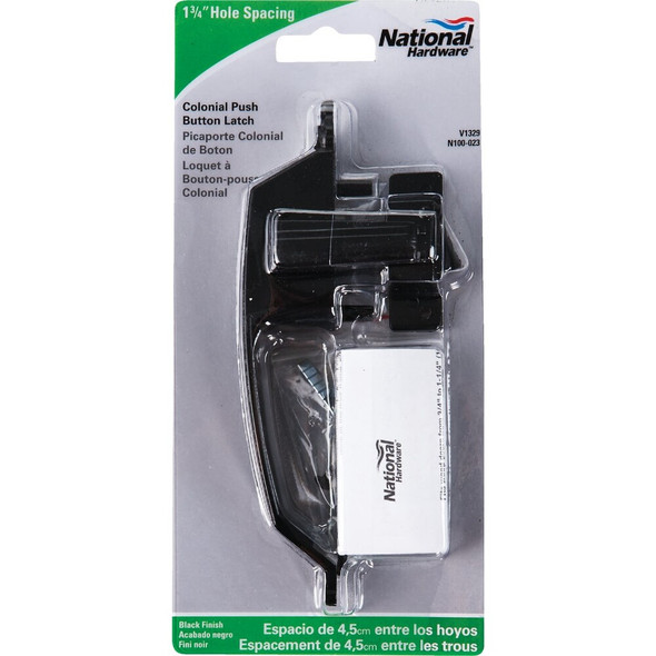 National Hardware Colonial Push Button Latch N100-023 209562