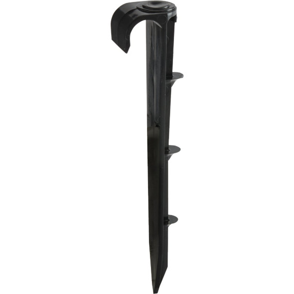 Raindrip 1/2, 5/8, 0.710 In. Tubing Plastic Cleated Tubing Stake 39800UB
