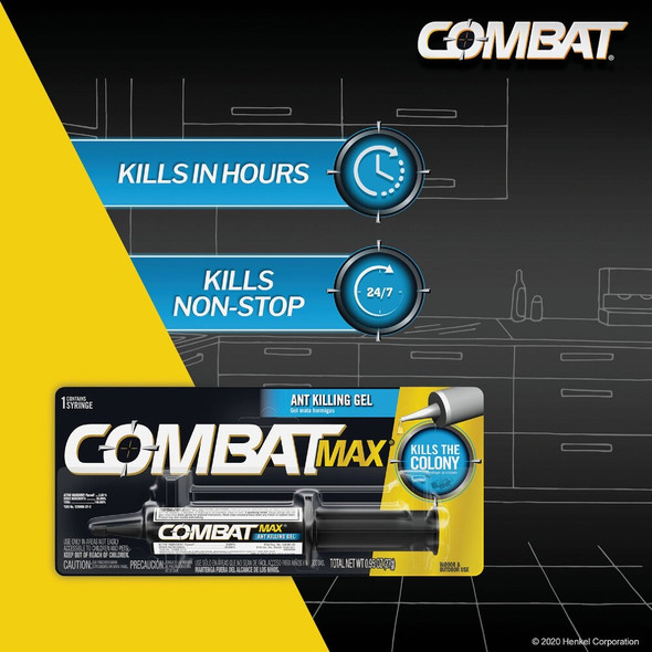 Combat Max 0.95 Oz. Tube Ant Bait Gel DIA 05457 700528