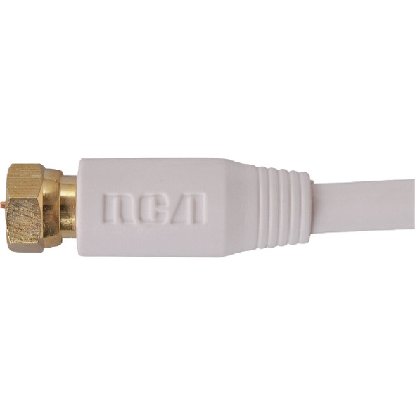 RCA 6 Ft. White Digital RG6 Coaxial Cable
