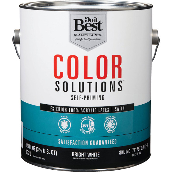 Color Solutions Ext Sat Bright Wht Paint CS43W0950-16
