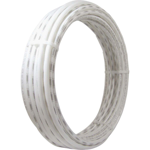 SharkBite 3/8 In. x 100 Ft. White PEX Pipe Type B Coil U855W100