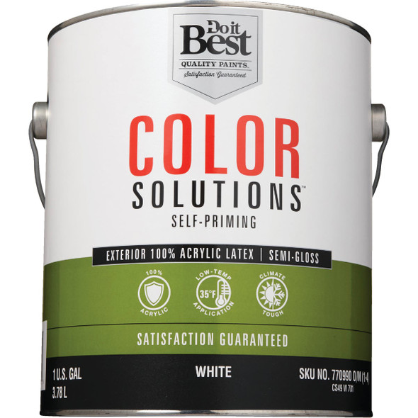 Color Solutions Ext S-G White Paint CS49W0701-16 770990