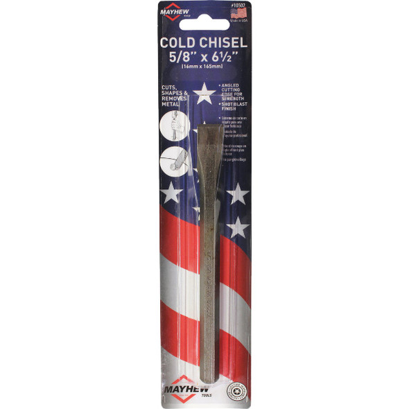 Mayhew Tools 5-8 In. x 6-1-2 In. Cold Chisel 10502 303424
