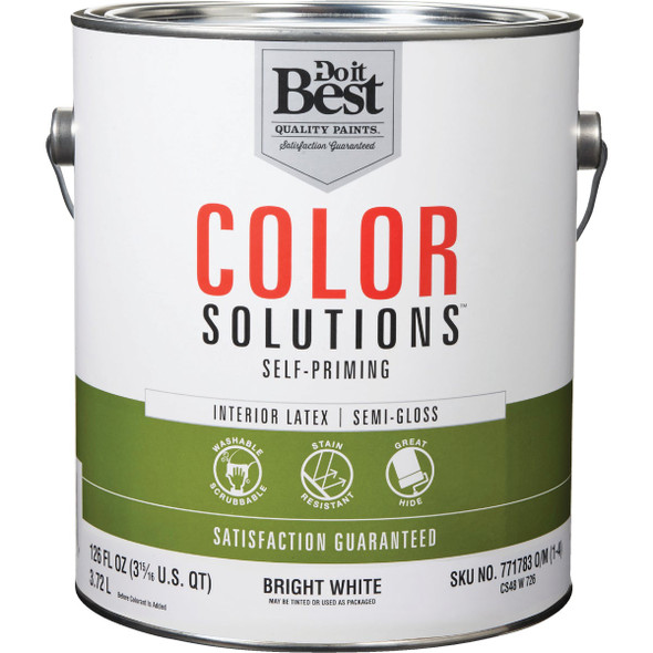 Color Solutions Int S/G Bright Wht Paint CS48W0726-16