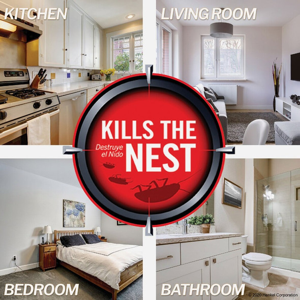 Combat Source Kill Max 0.49 Oz. Solid Large Roach Bait Station (8-Pack) DIA 41913CT 722197