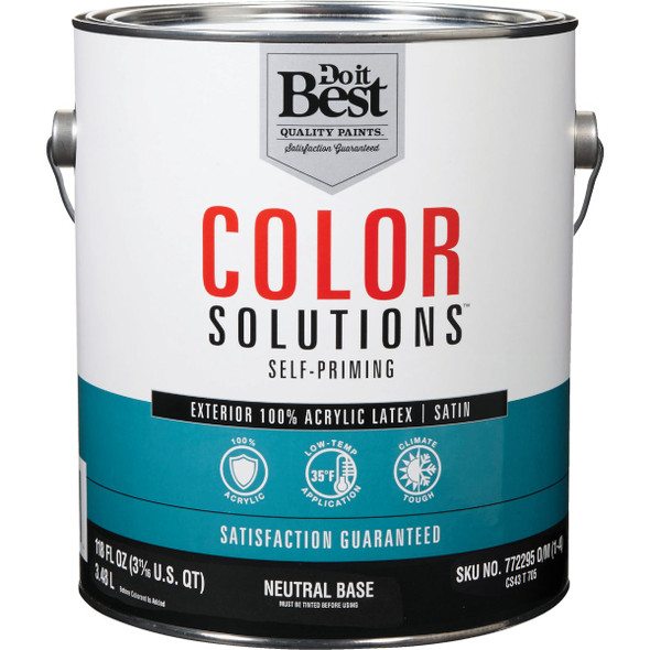 Color Solutions Ext Sat Neutral Bs Paint CS43T0705-16