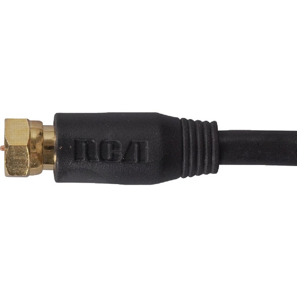 RCA 12 Ft. Black Digital RG6 Coaxial Cable VH612R 531634