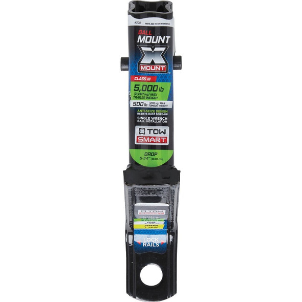 TowSmart X-Mount Class III 5-1-4 In. Drop Hitch Draw Bar, 5000 Lb. Capacity 702 591122