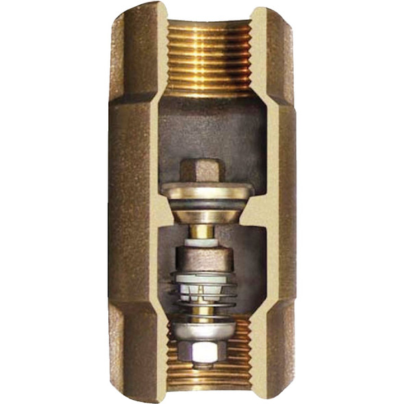 Simmons 1 In. Silicon Bronze Lead Free Check Valve 503SB Simmons 1 In. Silicon Bronze Lead Free Check Valve 503SB