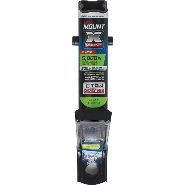TowSmart X-Mount Class III 8 In. Drop Hitch Draw Bar, 5000 Lb. Capacity 7424 579432