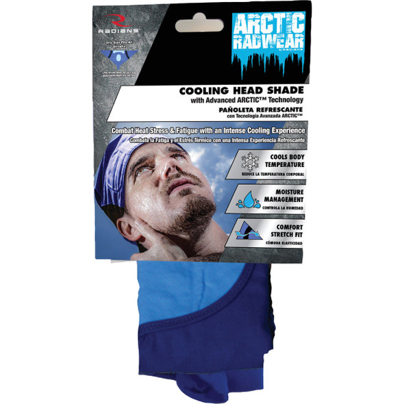 Radians Arctic Radwear Blue Paisley Cooling Head Shade RCS305 700555