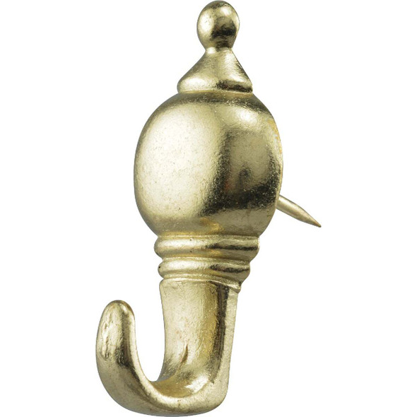 Hillman Anchor Wire Gilt Colonial Decorative Push Pin Hanger (3 Count) 122210