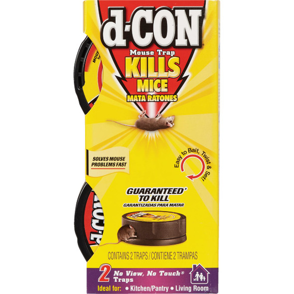 D-Con No View, No Touch Mechanical Mouse Trap (2-Pack) D-Con No View, No Touch Mechanical Mouse Trap (2-Pack)