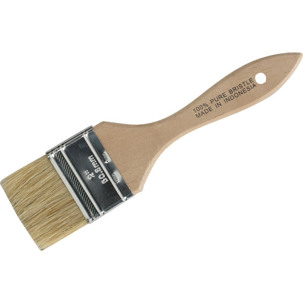 2 In. Flat Chip Natural Bristle Paint Brush CB-20