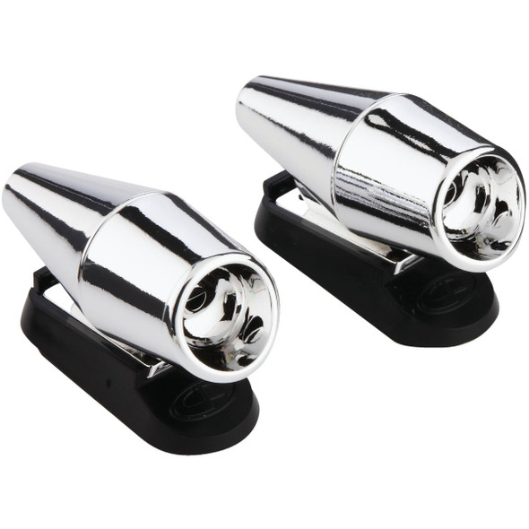 Custom Accessories Chrome Deer Alert (2-Pack) 17381