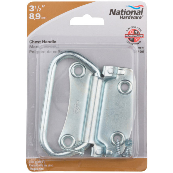National Hardware 3-1-2 In. Chest Handle N117-002 218213