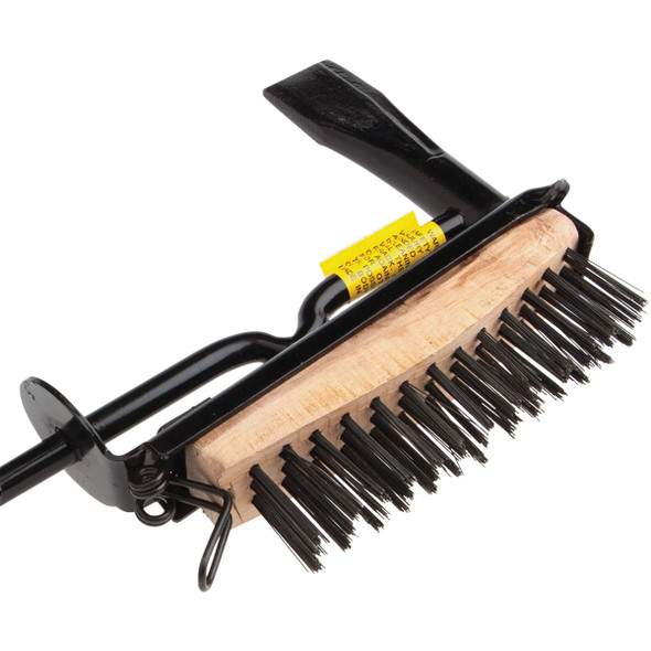 Forney Chipping Hammer with Wire Brush Attachment