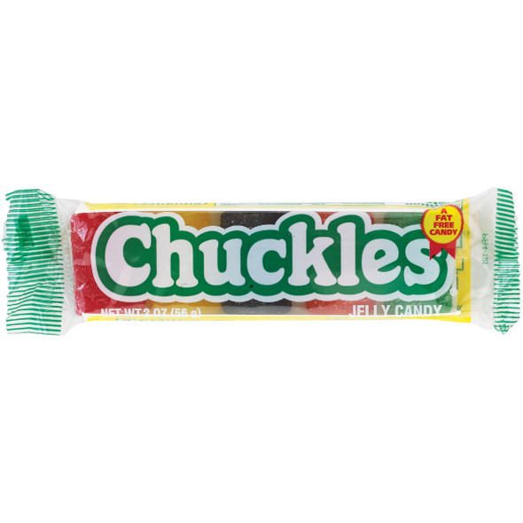 Chuckles Assorted Fruit Flavors 2 Oz. Jelly Candy 110418 Pack of 24