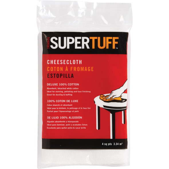 Trimaco SuperTuff 4 Sq. Yd. 100% Cotton Bleached Cheesecloth 10303