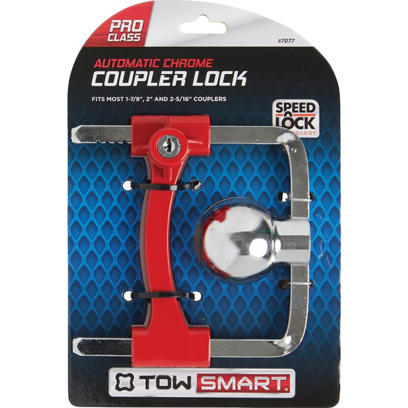 TowSmart High Visibility Universal Coupler Lock 7277 573256