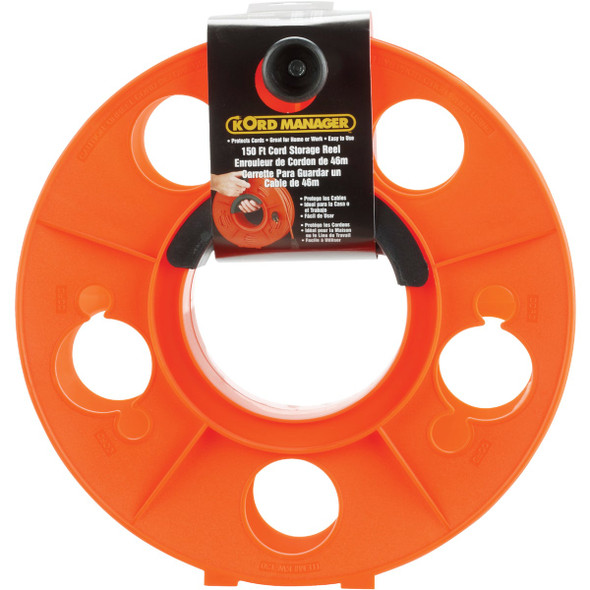 Bayco 150 Ft. of 16/3 Cord Capacity Plastic Cord Reel Bayco 150 Ft. of 16/3 Cord Capacity Plastic Cord Reel